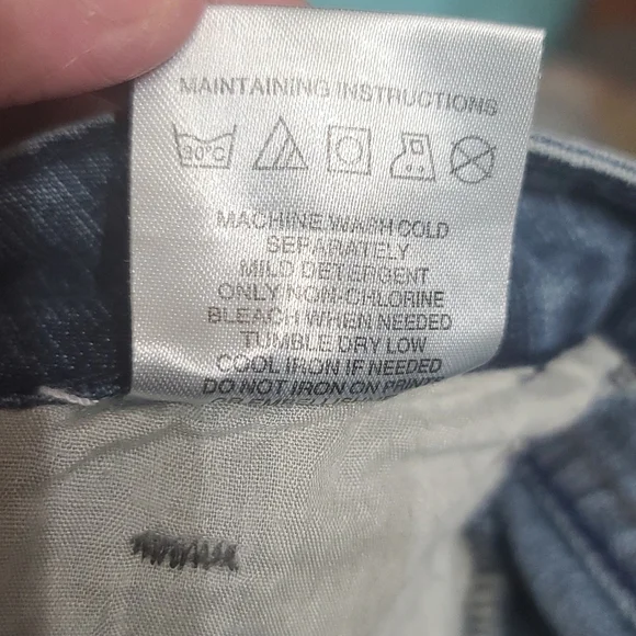 AKDMKS Jeans Womens Embroidered Pockets Size 11 EUC - Picture 7 of 8